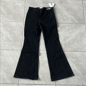 Abercrombie Black Flared Jeans